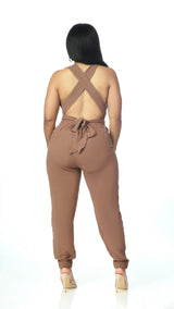 Celene Jumpsuit (Mocha)